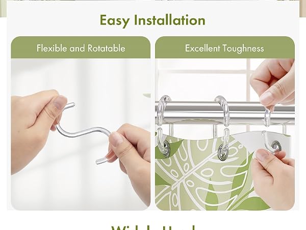shower curtain rings black shower hooks plastic shower curtain hooks rust proof shower rod hooks