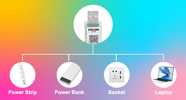fairy lights with timer