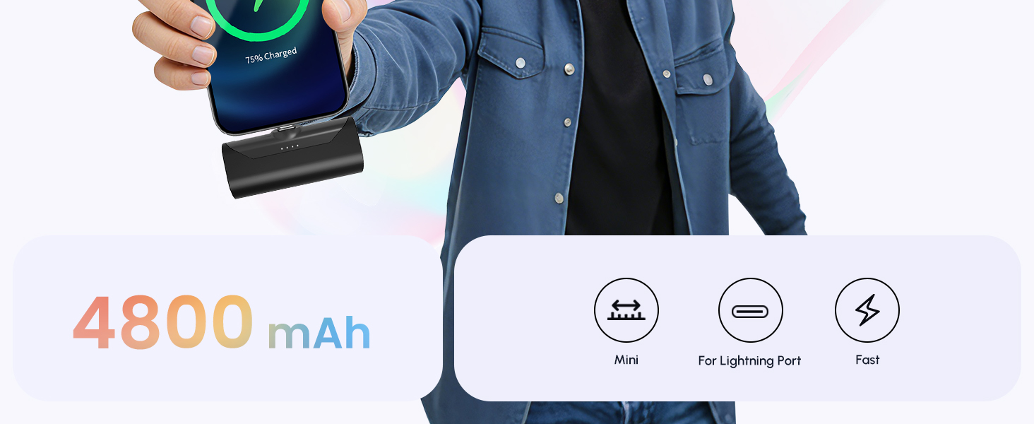 4800mah mini power bank