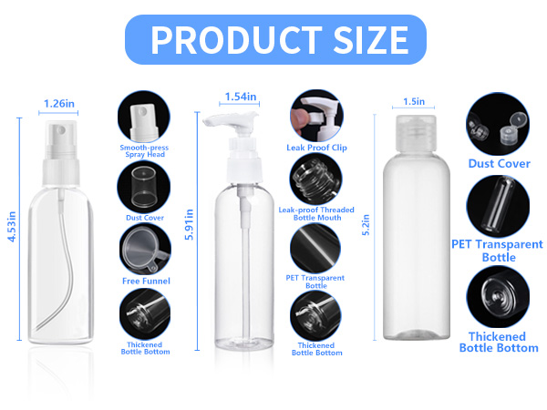travel bottles