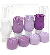 Mabnuby 3 OZ Travel Bottles Leakproof for Travel TSA Approved & Refillable Mini Cream Containers ...