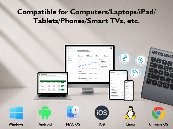 wireless Bluetooth keyboard