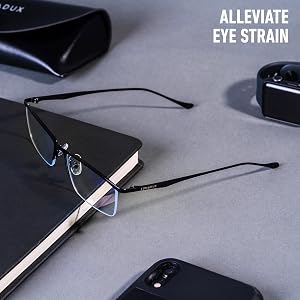 Lumadux Glasses Alleviate Eye Strain