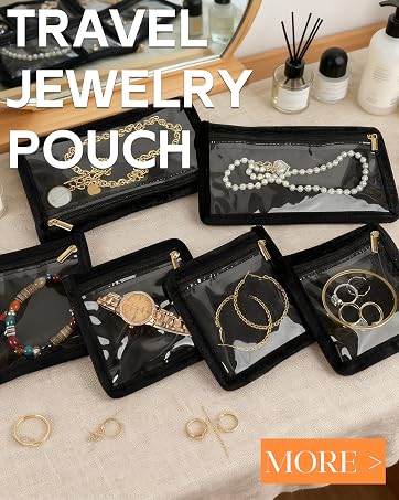 Travel Jewelry Pouch