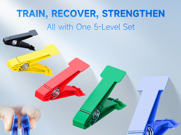FitBeast Finger Pinch Exerciser Set