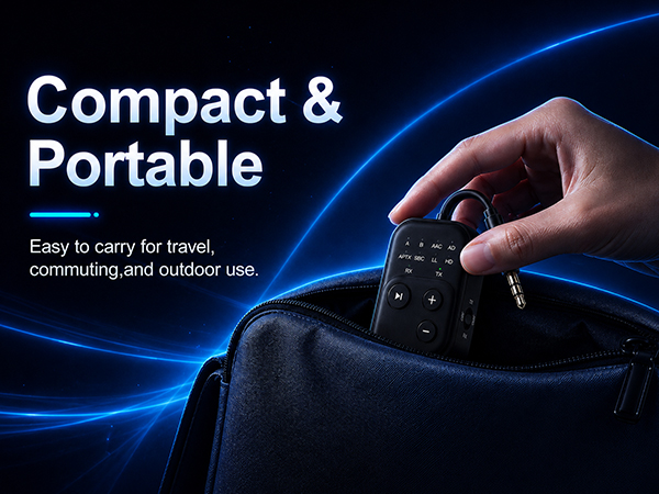Bluetooth 6.0 Audio Transmitter Receiver