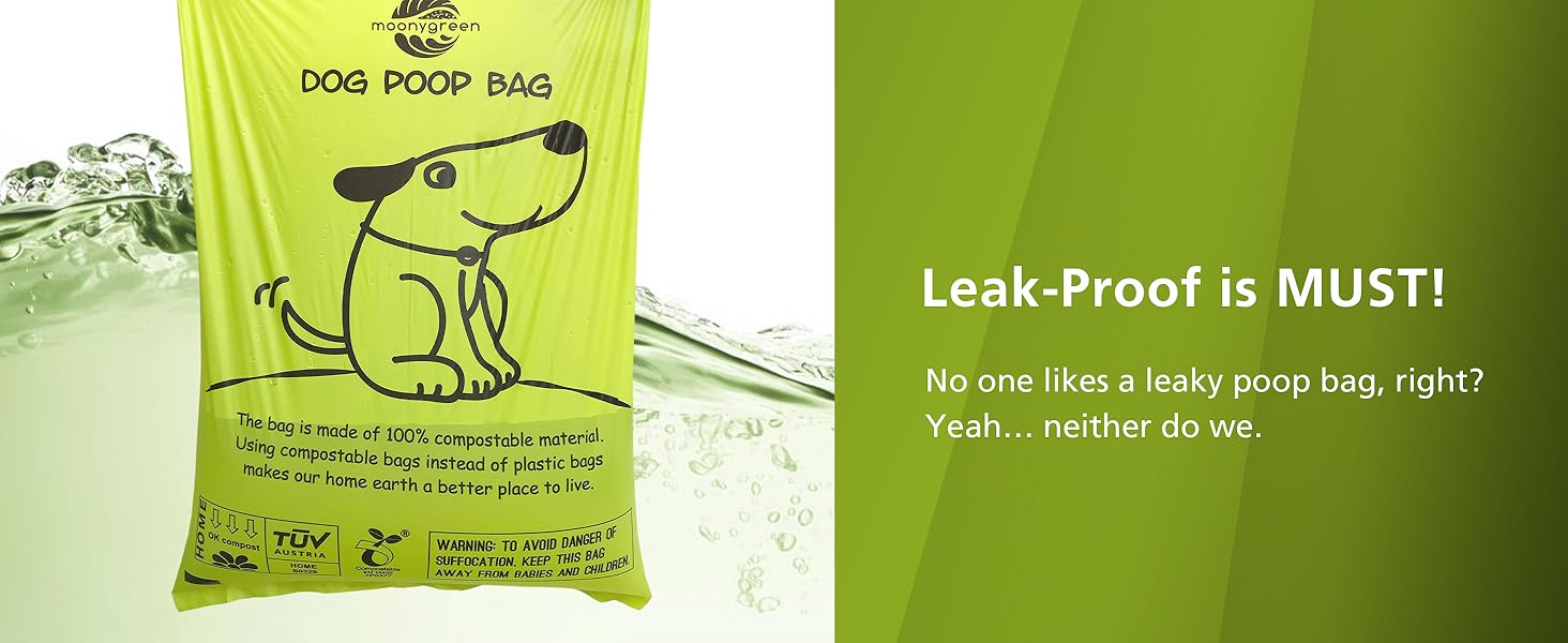 Moonygreen dog poop bags