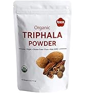Organic Triphala Powder, Trial Pack 4 ounceK Gram Ayurveda Superfood, Natural Body Detox and Bowe...