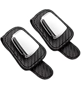 MECHCOS Car Glasses Holder Universal Car Visor Sunglasses Holder Clip Leather Eyeglasses Hanger a...