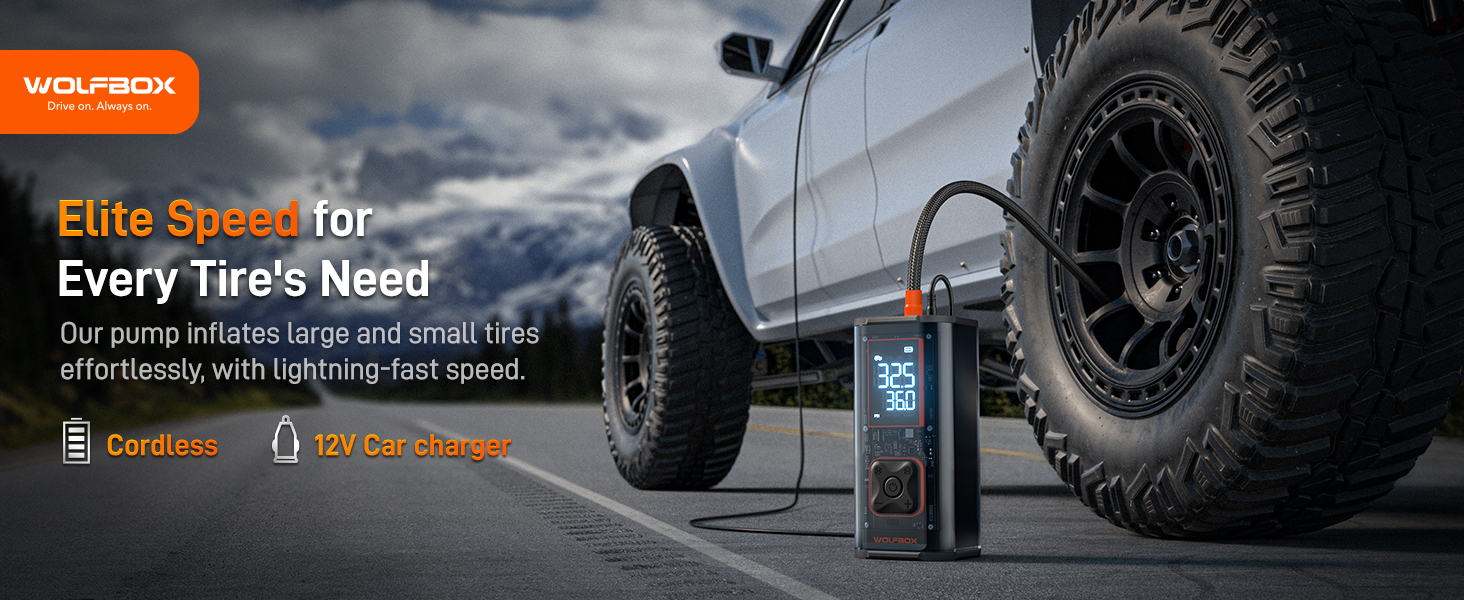 tire inflator portable air compressor
