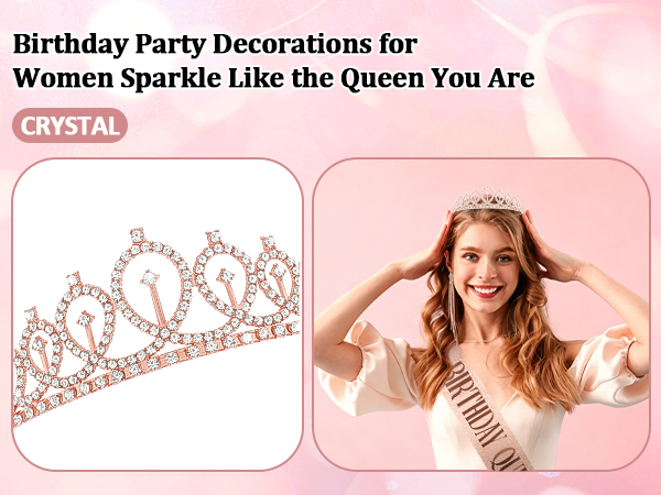 crown and sash for women
