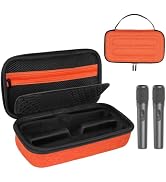 Wireless Microphone Case Compatible with JBL PartyBox Wireless Mic - 2X Digital Wireless Micropho...