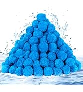 Askyli 3.08 lbs Pool Filter Balls for Sand Filter, Reusable Pool Sand Filter Balls, Efficient Blu...