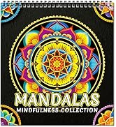 FUNLAVIE Adult Coloring Book - Mandala Coloring Books for Adults Relaxation and Teens Stress Reli...