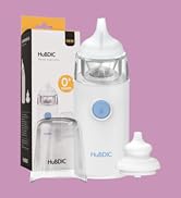 Baby Nasal Aspirators and Sprays Safe and Hygienic Nose Cleaner Mucus Remover for Babies Electron...