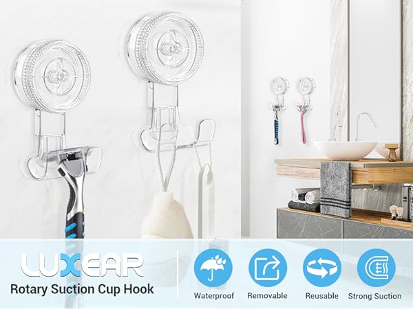 LUXEAR shower rzor hanger