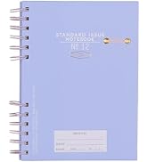 DesignWorks Ink Standard Issue Notebook No. 12 – 6" x 8.25" Undated Daily Planner & Writing Journ...