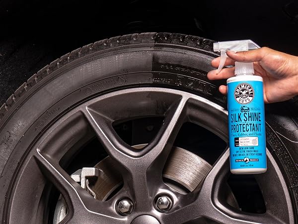 silk shine, tires, dressings, detailing, car washing supplies, rims