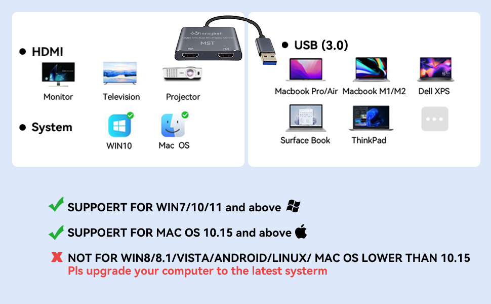 usb a to hdmi adapter