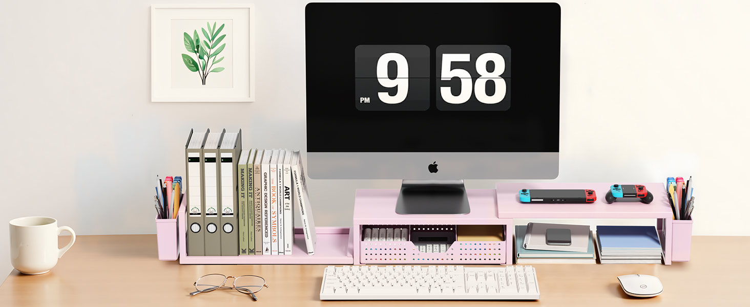 Dual Monitor Stand Riser