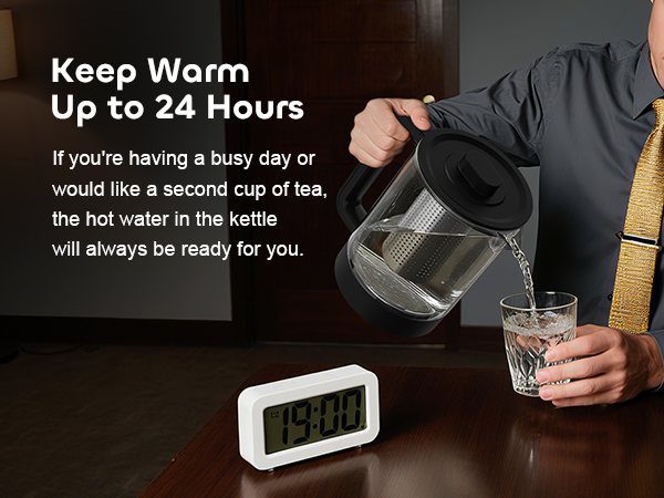 Keep Warm Up to 24 Hours