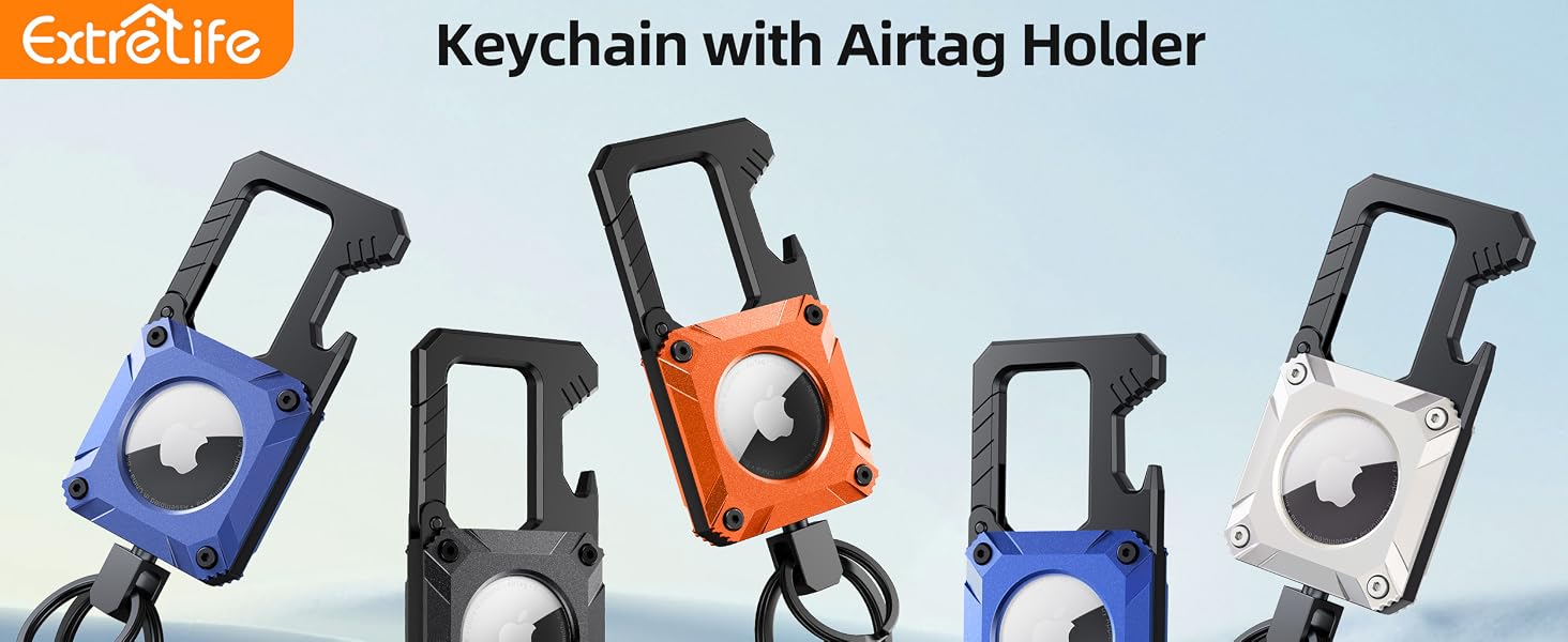 Air tag keychain
