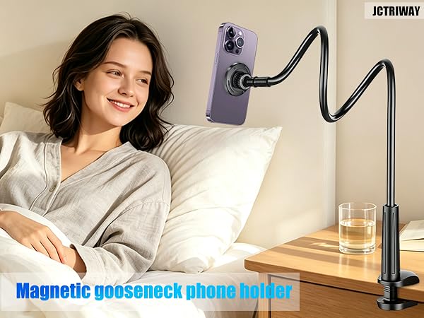 gooseneck phone holder