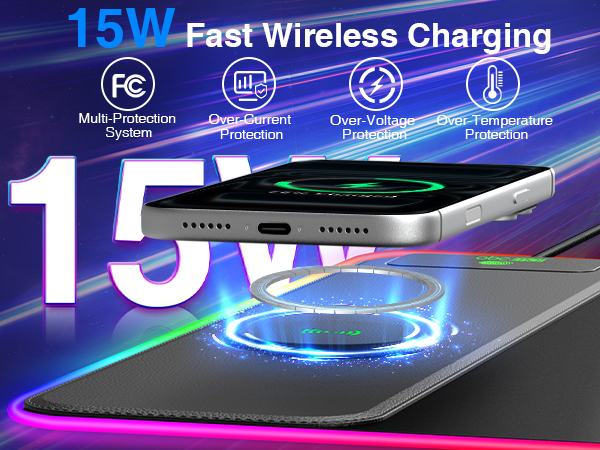 wireless charging mousepad