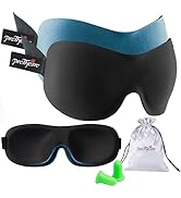 PrettyCare 3D Sleep Mask 2 Pack,Eye Mask for Side Sleeper 3D Contoured Sleeping Mask Blackout Out...