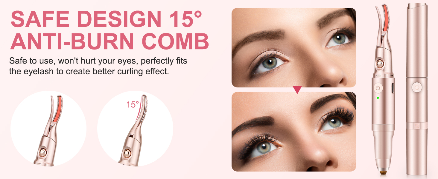 eyelash curler heat