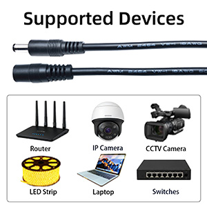 Wide range of compatible devices