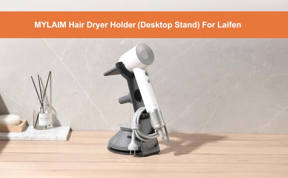 Hair Dryer Holder Countertop