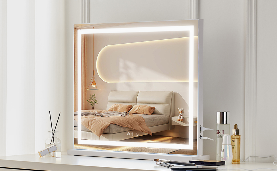 makeup vanity with lights