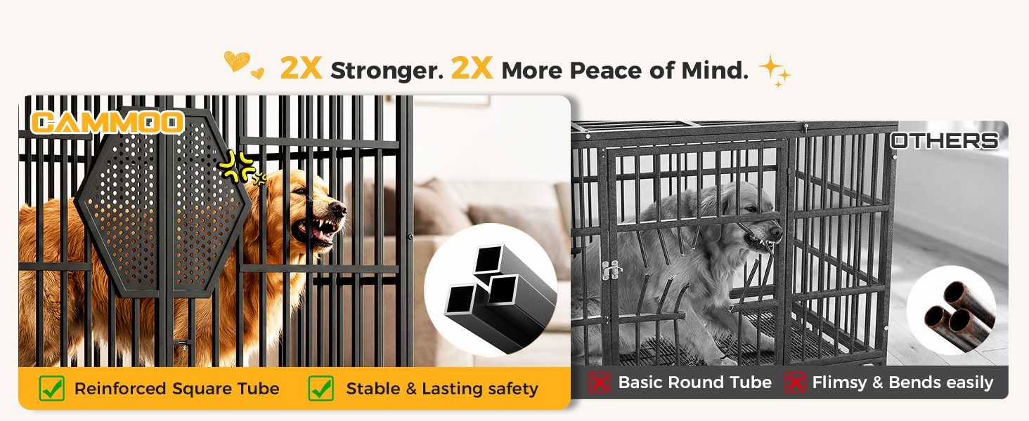 durable square metal tube
