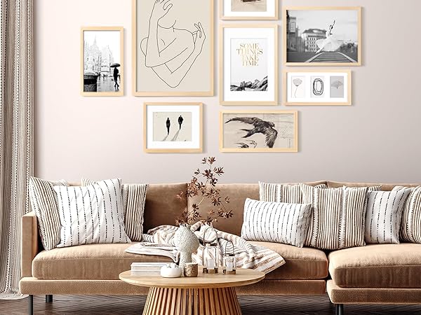 Picture Frames Natural Wood Frames