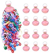 12Pack No Mess streamers,Romantic Colorful Hand Throw Streamers Poppers,No Mess Confetti Poppers ...