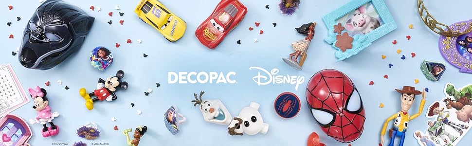DecoPac & Disney, Marvel Cake Toppers and Decorations