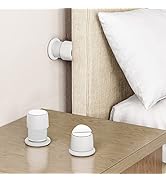 xuenair Headboard Stoppers, 1.6-2.6 inches Bed Wall Stopper, Adjustable Bed Frame Anti-Shake Tool...
