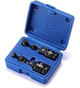 MIXPOWER 6 Pieces Heavy Duty Impact Drive Adapter and Reducer Set, Impact Driver Conversions, 1/4...