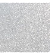 Finnez Electrostatic Window Film | Sparkling Frosted Glass Privacy | No Glue, Reusable | Easy DIY...