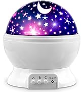 MOKOQI Star Projector Night Lights for Kids, Fun Gifts for 1-4-6-14 Year Old Girl and Boy, Projec...