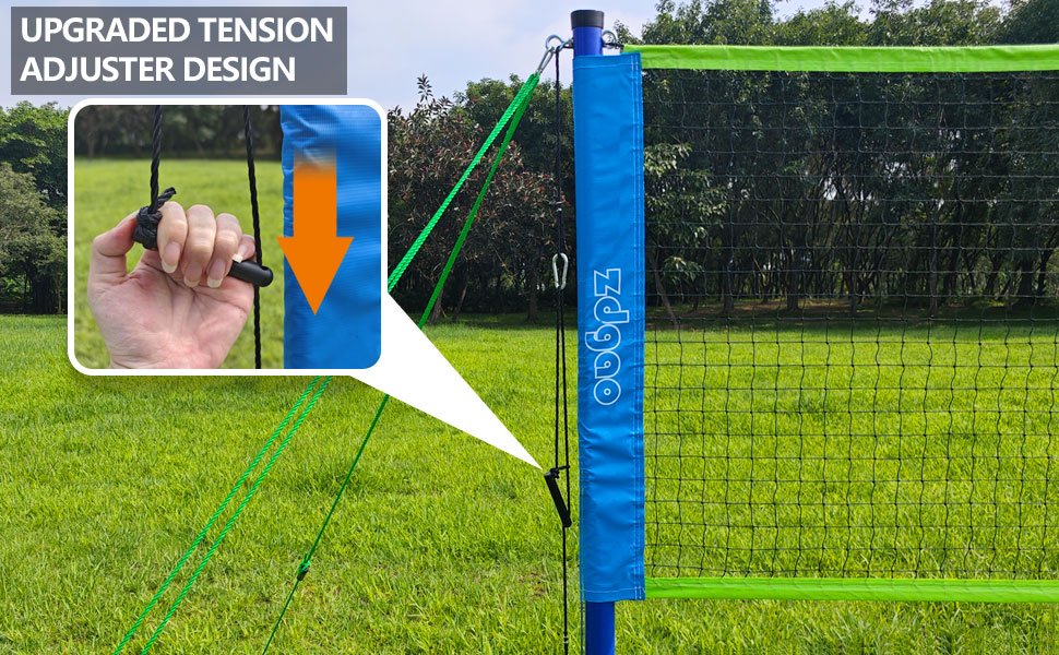 Badminton net set