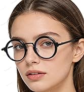 Circle Blue Light Eyeglasses