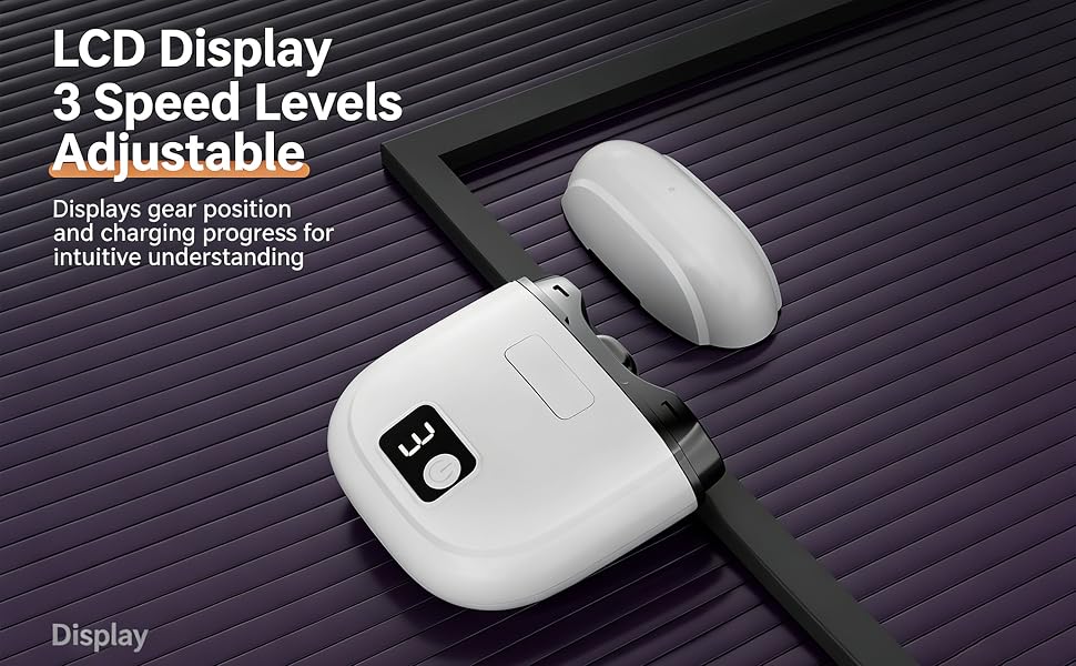 3 Adjustable Speed Settings