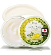 HIBINO | Leather Conditioner for Purses, Bags, Shoes & Furniture | All-in-One Cream to Clean, Res...