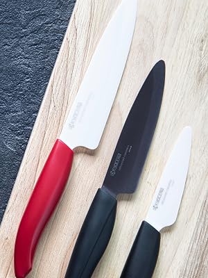 Kyocera ceramic kitchen knives can be sharpened at home