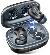 Mini ANC Sleep Earbuds, Wireless Ear Buds Headphones for Side Sleepers | Bluetooth 5.4 Deep Bass ...