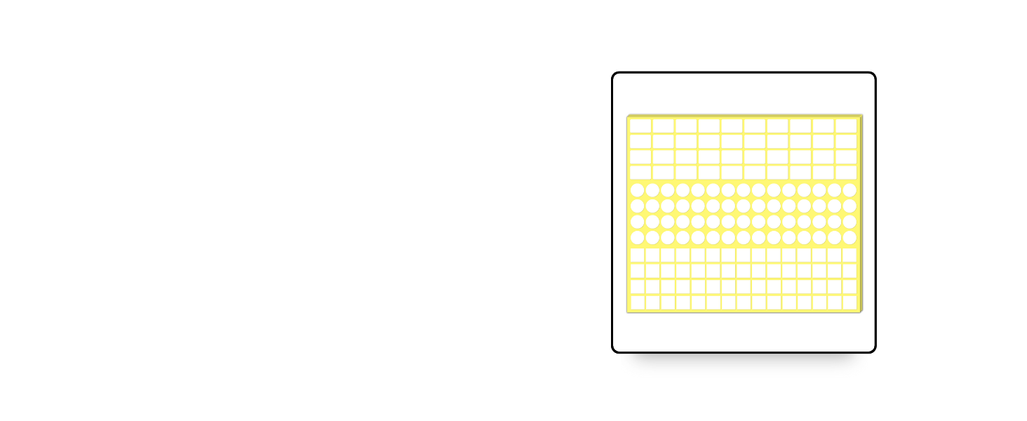 Small White Labels