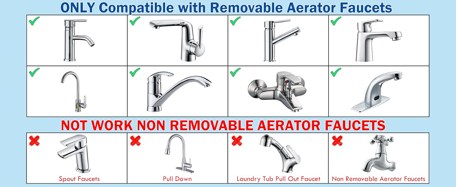 faucet attachment for kitchen sink