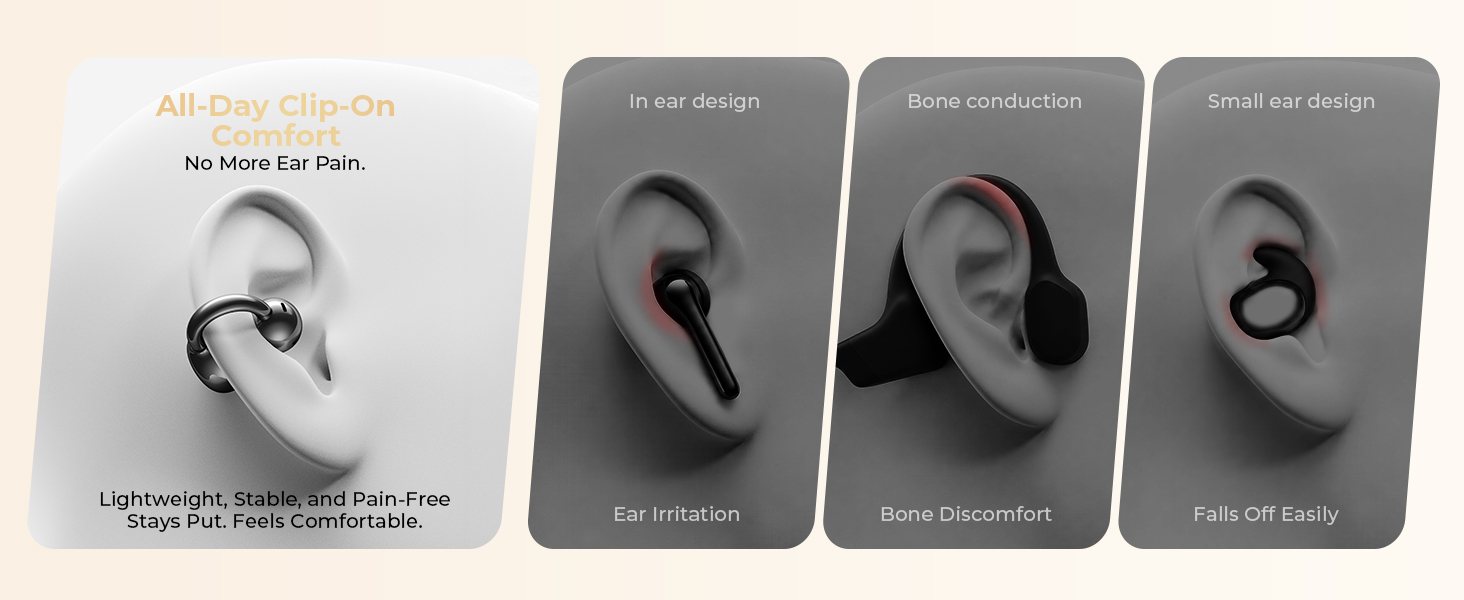 S6S Ultra Open Ear Earbuds